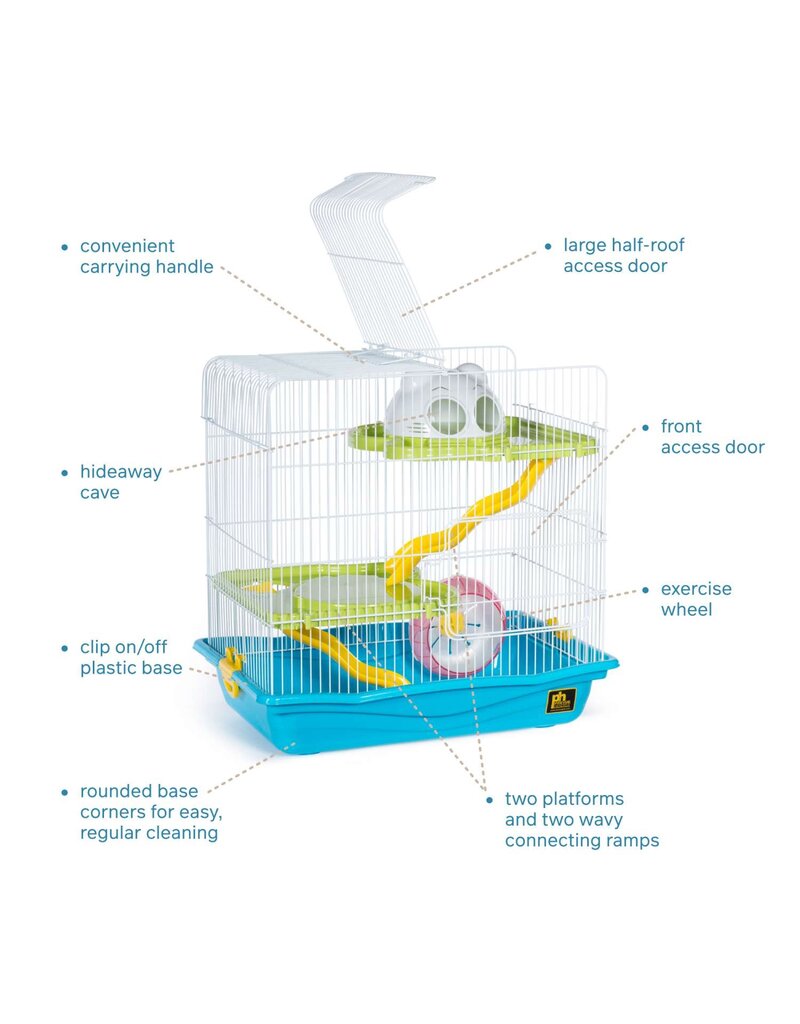 Prevue Pet Hamster Haven Medium Blue