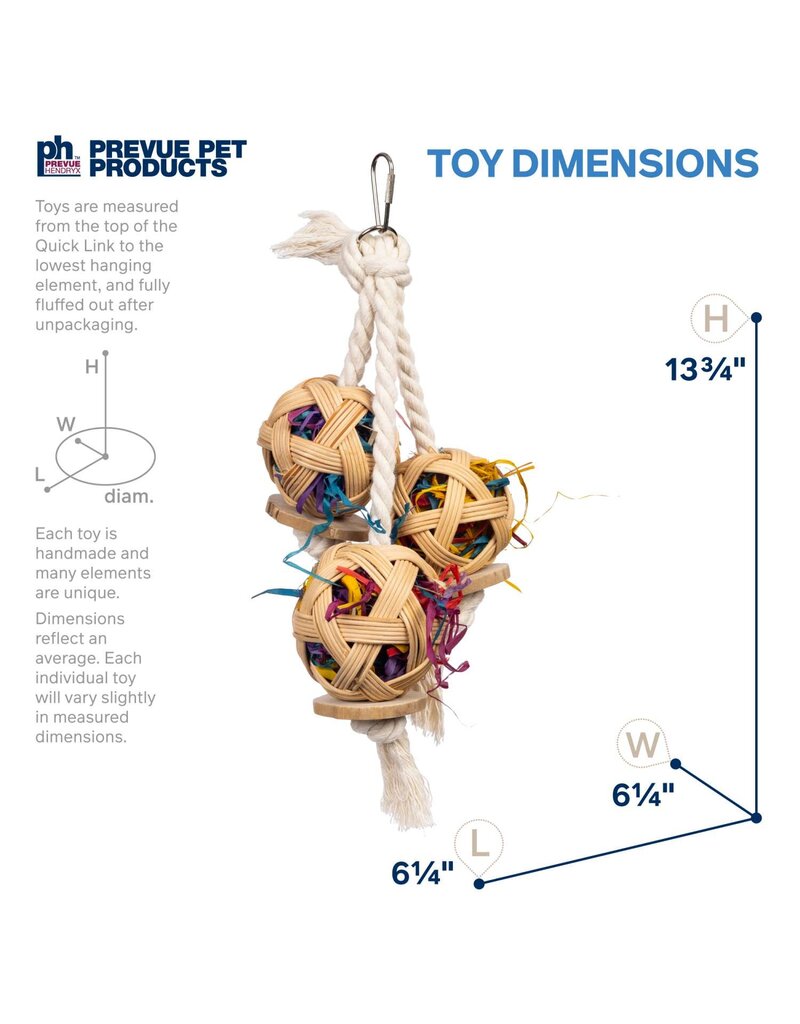 Prevue Pet Cluster of Fun Bird Toy