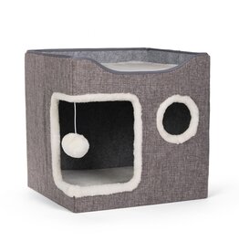 Prevue Pet Kitty Getaway Cabana Cube 15.75 x 14.5 In
