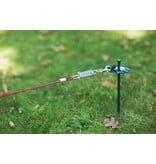 Prevue Pet Prevue Tie Out Cable Trolley Set For Dogs To 65 Lb 50 Ft