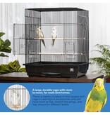 Prevue Pet Prevue Square Roof Parakeet/Cockatiel Cage 25 x 21 x 29 In