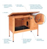 Prevue Pet Large Rabbit Hutch