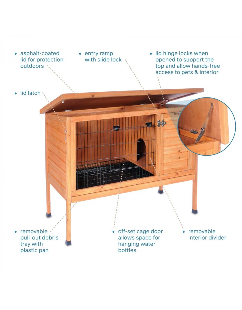 Prevue Pet Large Rabbit Hutch