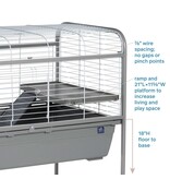 Prevue Pet Jumbo Small Animal Home with Stand