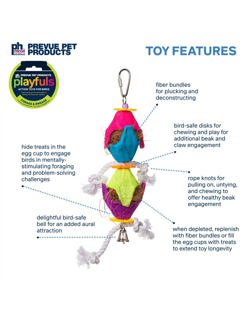Prevue Pet Eggman Bird Toy