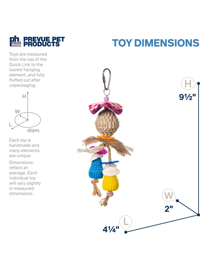 Prevue Pet Tug of War Bird Toy
