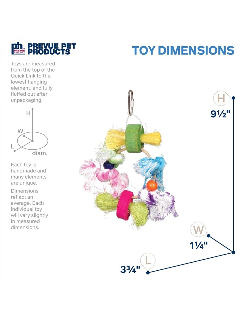 Prevue Pet Lots of Knots Bird Toy