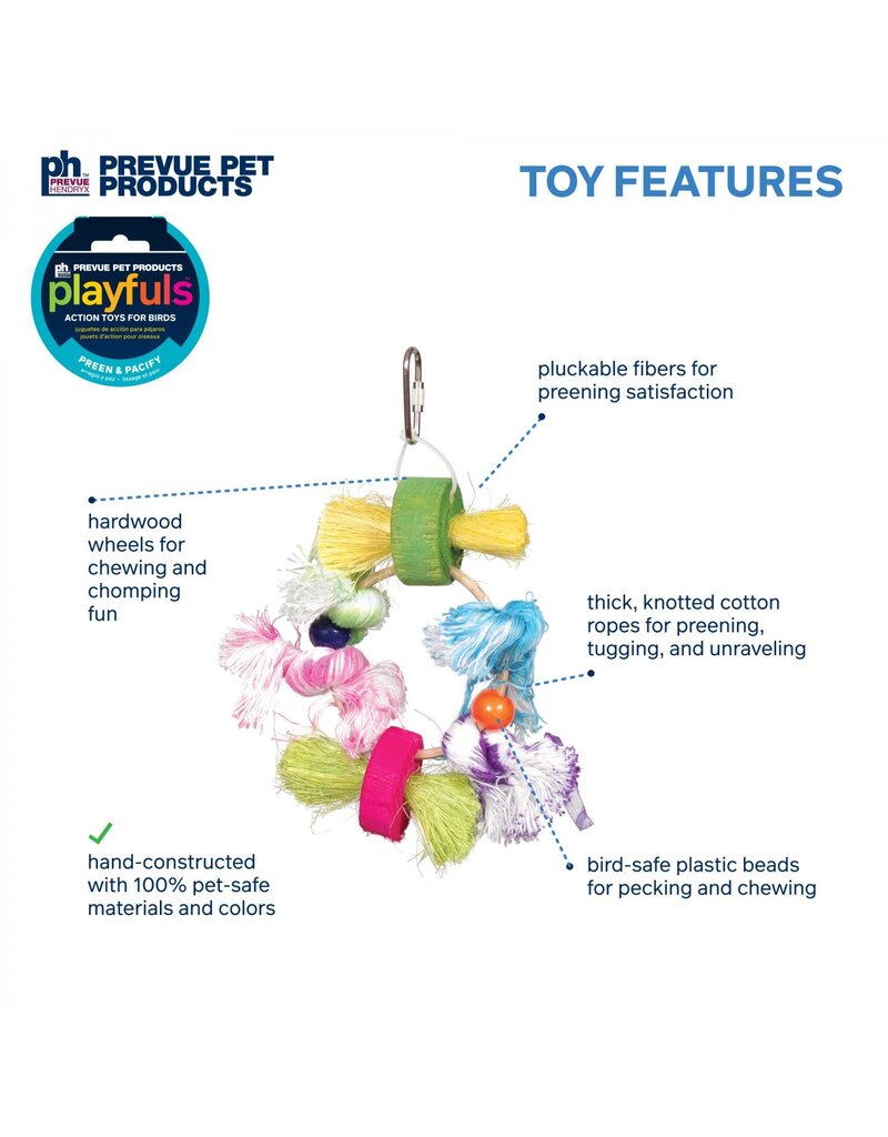 Prevue Pet Lots of Knots Bird Toy