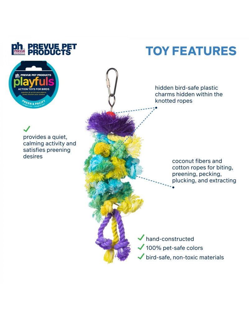 Prevue Pet Braided Bunch Bird Toy
