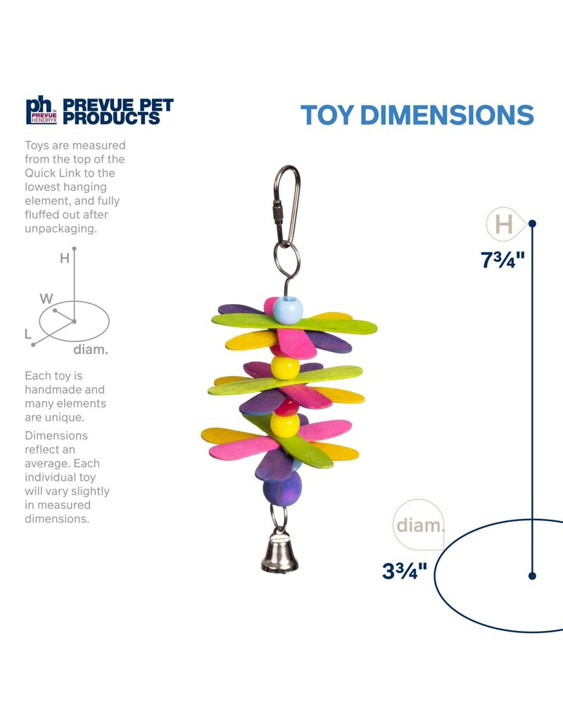 Prevue Pet Flower Power Bird Toy