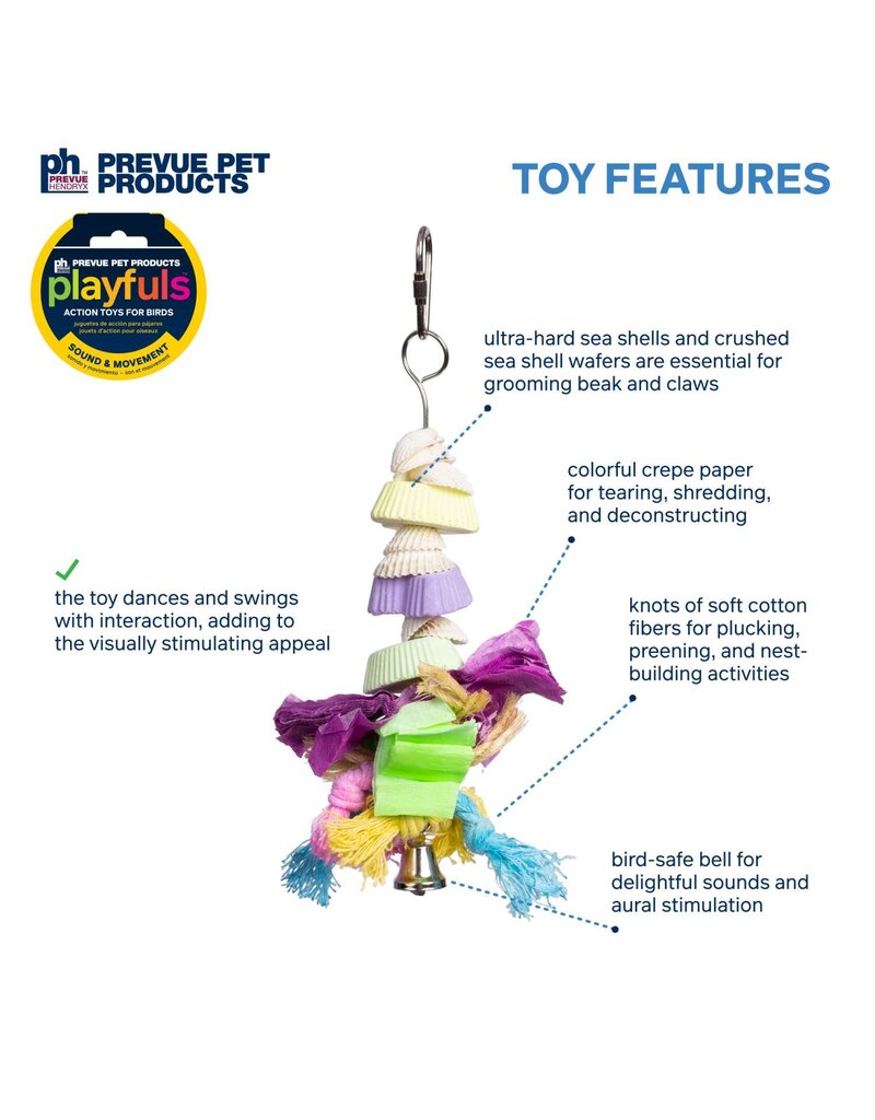 Prevue Pet Cookies & Knots Bird Toy