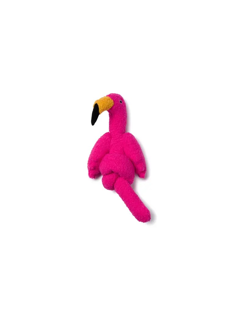Fab Dog Fab Dog Dog Toy Twisty Flamingo Mini