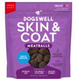 Dogswell Dogswell Skin & Coat Meatball Dog Treat Duck 14 Oz