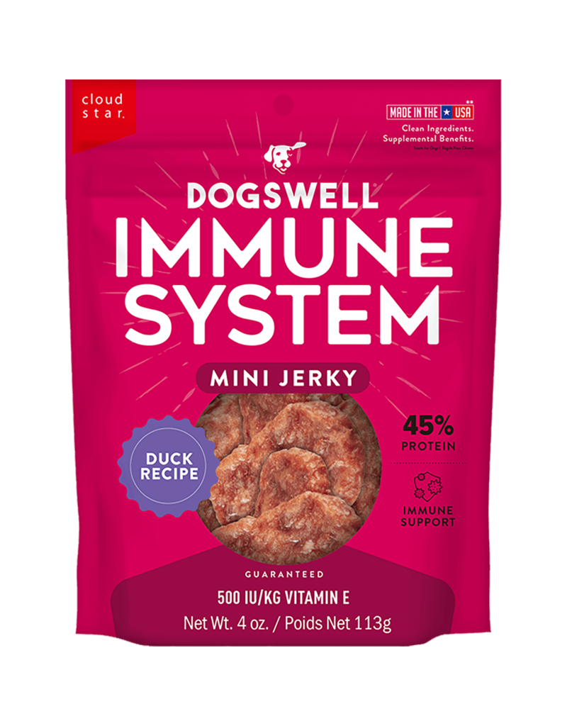 Dogswell Dogswell Immune System Mini Jerky Dog Treat Duck 4 Oz