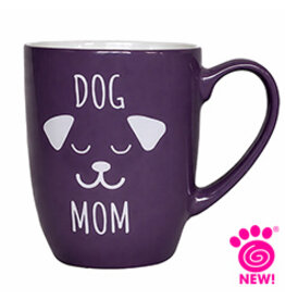 Petrageous Dog Mom Mug 24 Oz Purple
