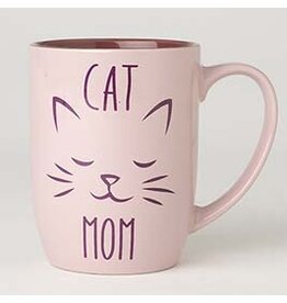 Petrageous Cat Mom Mug 24oz, Pink