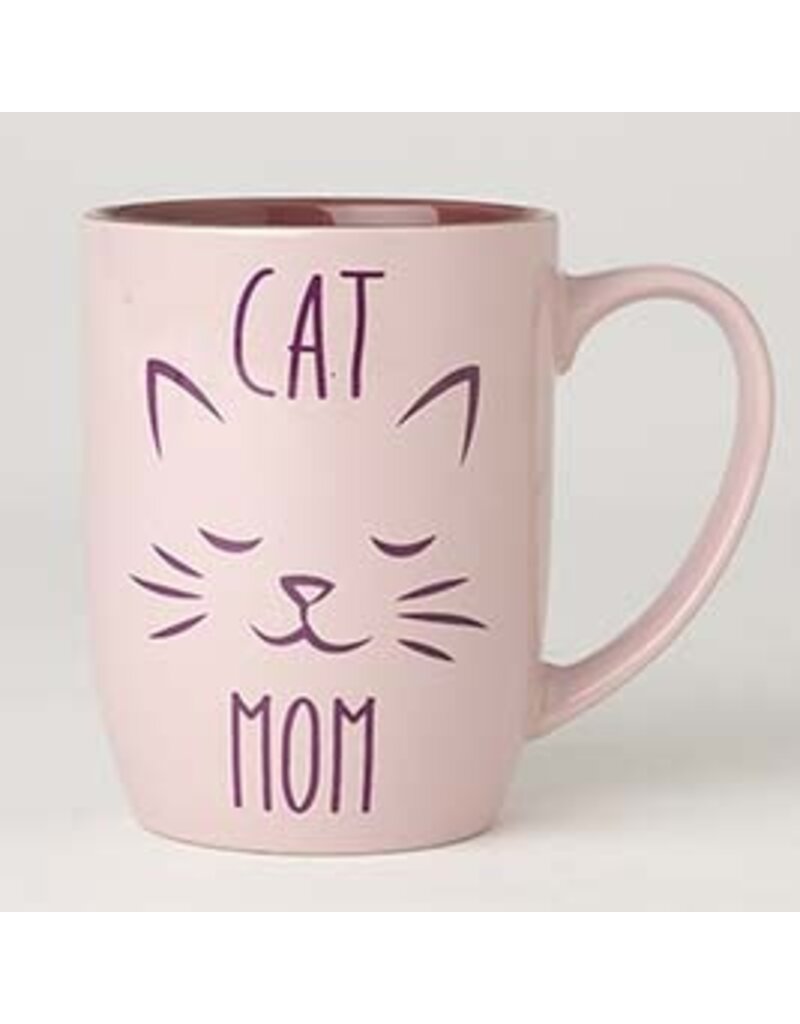 Petrageous Cat Mom Mug 24oz, Pink