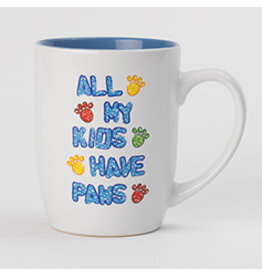 Petrageous All My Kids Have Paws Mug 24 Oz White