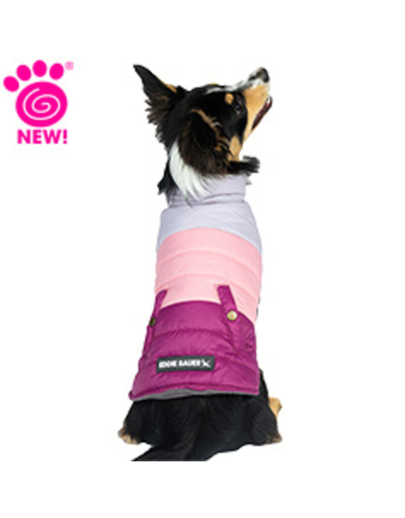 Petrageous EB Flora Colorblock Parka Purple
