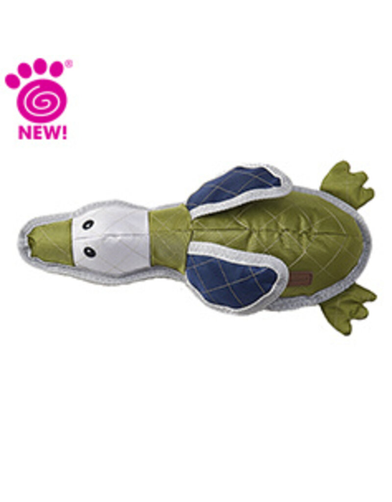 Petrageous Eddie Bauer Oxford Nylon Duck Dog Toy 14 In