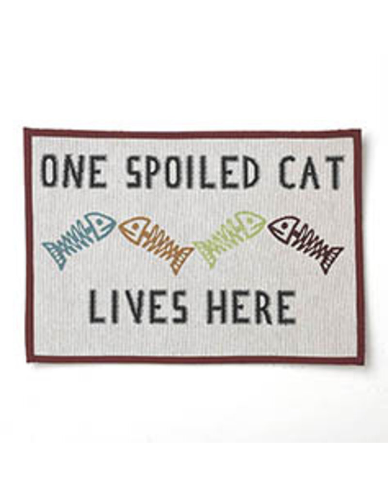 Petrageous Petrageous One Spoiled Cat Placemat