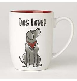 Petrageous Petrageous Dog Lover Mug 24oz White/Red