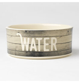 Petrageous Petrageous Farm Dog Water Bowl 6" Gray