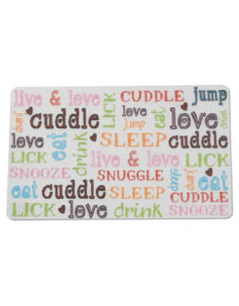 Petrageous Petrageous Plastic Pet Placemats