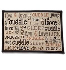 Petrageous Petrageous Tapestry Placemats For Dogs