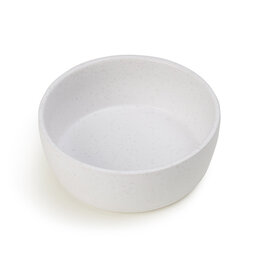Petrageous Petrageous White Speckled Stoneware Bowl 2 Cups 5in