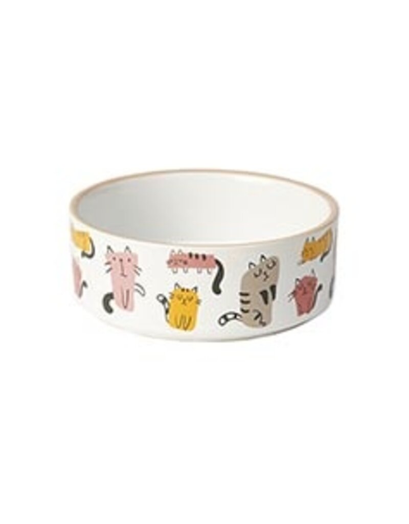Petrageous Snobby Cats 5 In Bowl 2 Cups