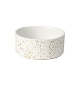 Petrageous Speckles 5 In Bowl, White 2 Cups