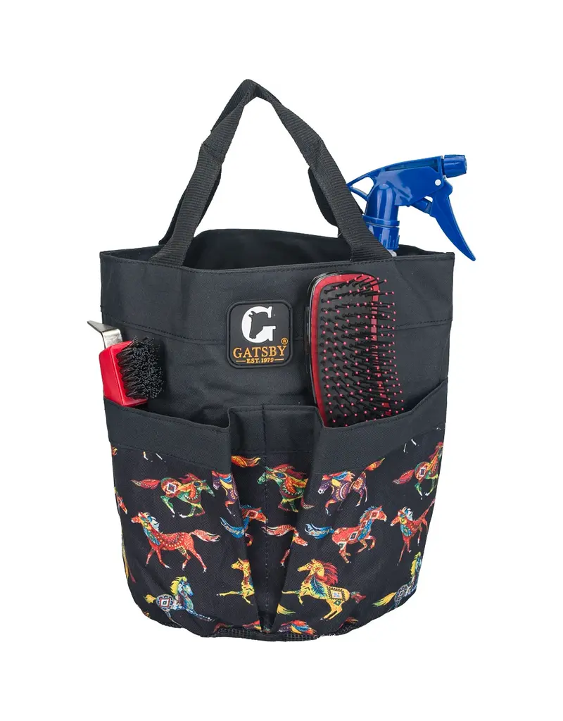 Gatsby Leather Company Gatsby Nylon Stable Tote with Mesh Bottom