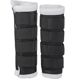 Gatsby Leather Company Gatsby Nylon Rapid Horse Wraps 14 In Black 2 Pk