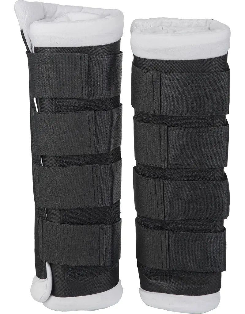 Gatsby Leather Company Gatsby Nylon Rapid Horse Wraps 14 In Black 2 Pk