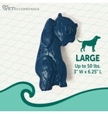Nylabone Nylabone Power Chew Love Our Oceans Teddy Bear Bone Dog Toy