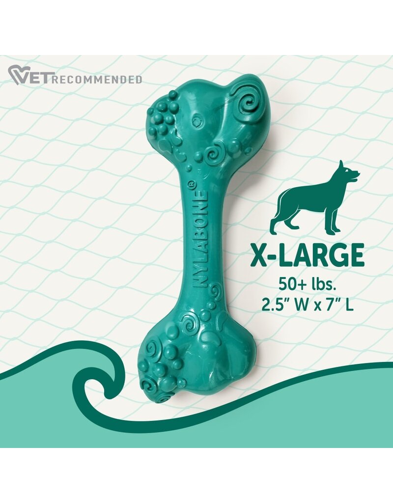 Nylabone Nylabone Power Chew Love Our Oceans Frenzy Bone Dog Toy