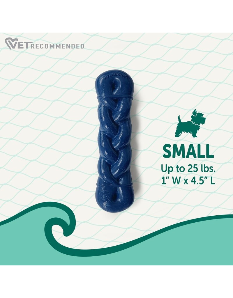 Nylabone Nylabone Power Chew Love Our Oceans Infinity Braid Bone Dog Toy