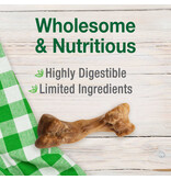 Nylabone Healthy Edibles Broth Bone Natural Dog Chew Ham Large