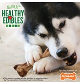 Nylabone Healthy Edibles Broth Bone Natural Dog Chew Ham Large