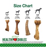 Nylabone Healthy Edibles Broth Bone Natural Dog Chew Ham Large