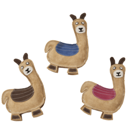 Ethical Pet Spot Dura-Fused Leather Dog Toy Llama
