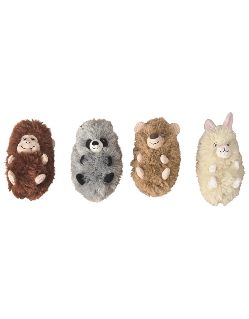 Ethical Pet Fluff Ball Dog Toy Assorted 8.5 In