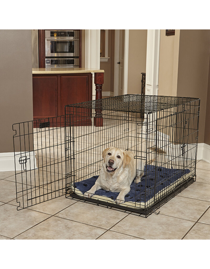 MidWest Midwest QuietTime Reversible Paw Print Bed