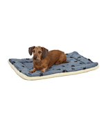 MidWest Midwest QuietTime Reversible Paw Print Bed
