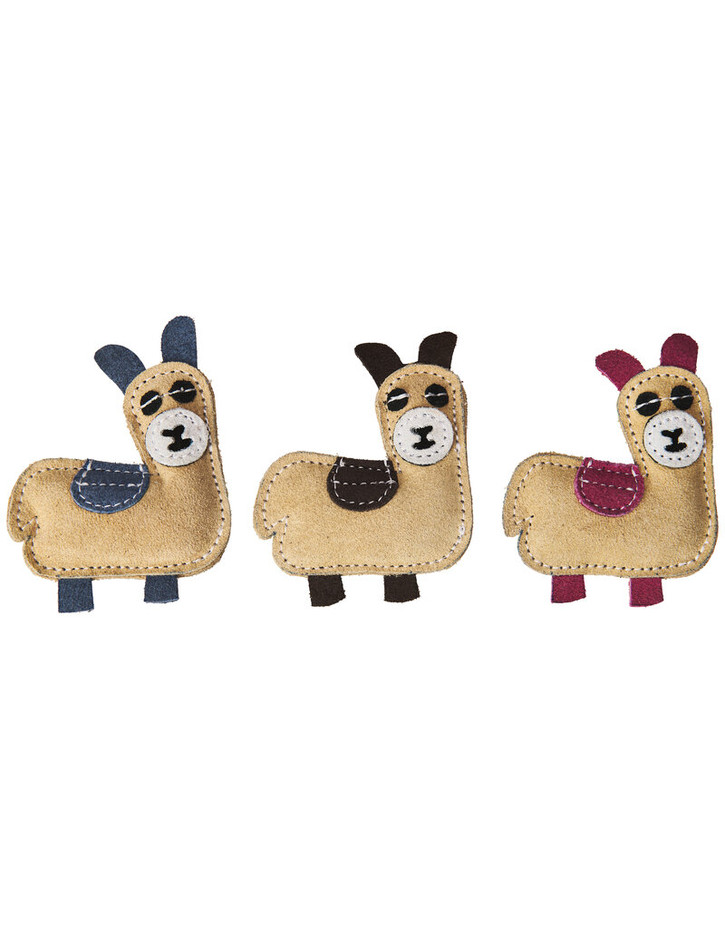 Ethical Pet Spot Dura-Fuse Leather Llama/Nip Cat Toy