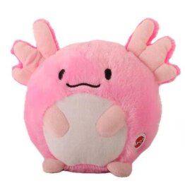 Ethical Pet Axolotl Plush Butterball Dog Toy Asst 7 In