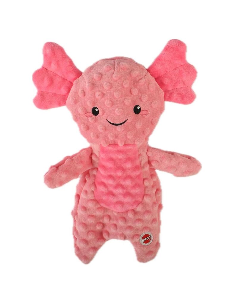 Ethical Pet Axolotl Stuffing Free Plush Dog Toy 14 In