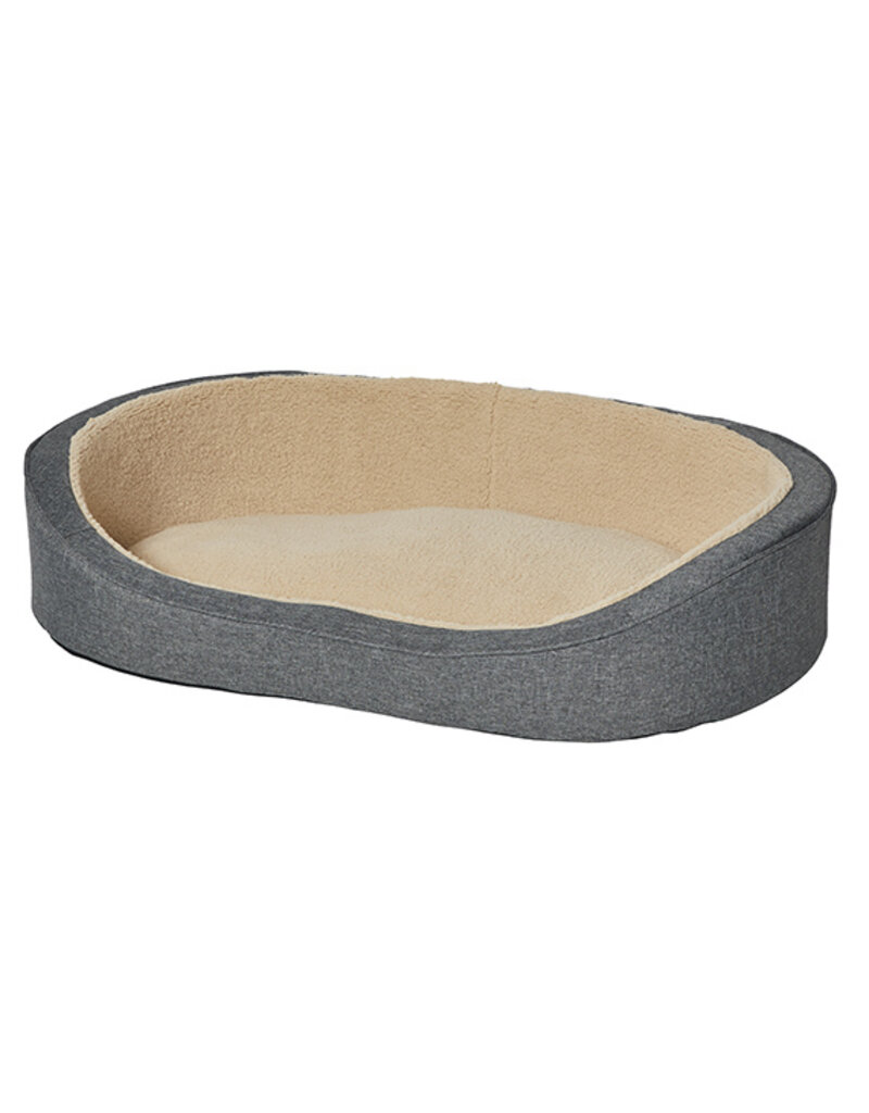 MidWest Midwest QuietTime Deluxe Hudson Pet Bed Gray