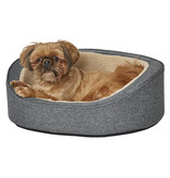 MidWest Midwest QuietTime Deluxe Hudson Pet Bed Gray
